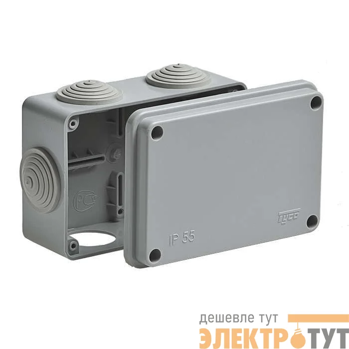 Коробка распределительная ОП 120х80х50мм IP55 Ruvinil 67051