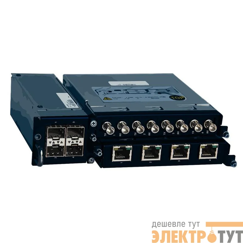 Модуль для шасси управлемого коммутатора STEZ4700-MOD1-4GSFP СТЭЗ 70010028