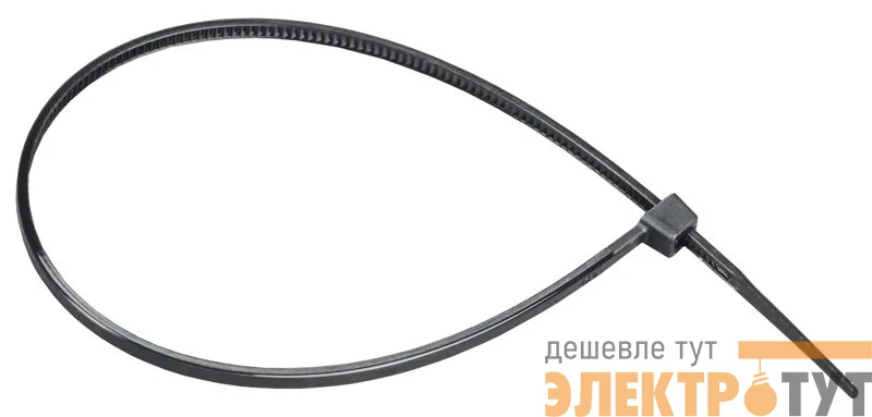 Хомут 2.5х200мм P6.6 стандартный черн. (уп.100шт) IEK UHH30-D025-200-100-K02