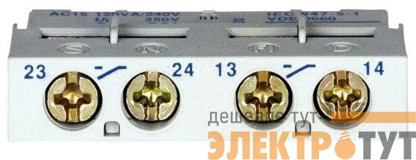 Контакт дополнительный 1НО+1НЗ GVAE фронт. для GV2 SchE GVAE11