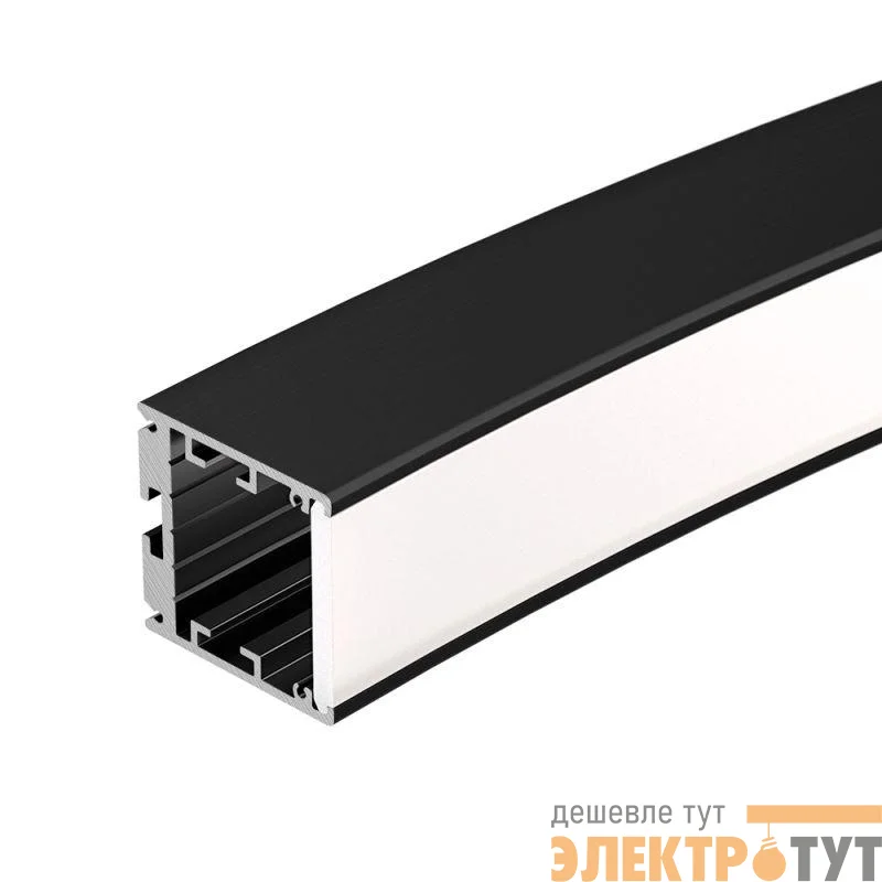 Профиль SL-ARC-3535-D1500-N90 BLACK (1180мм дуга 1 из 4) алюм. Arlight 026596