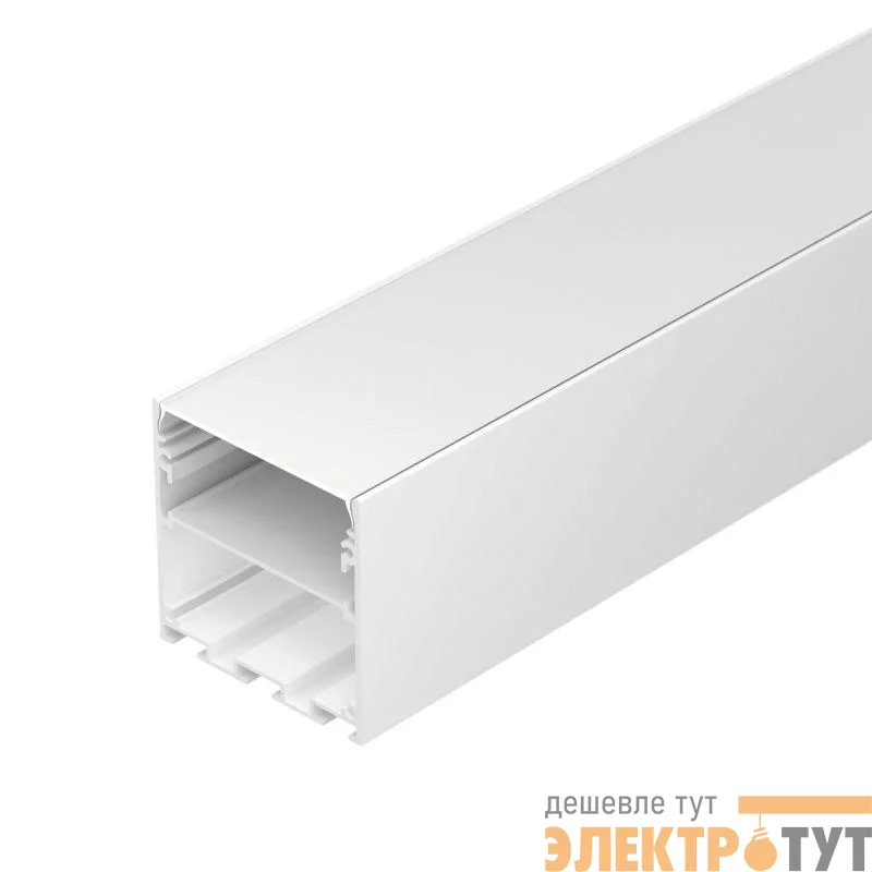Профиль LINE-S-5050-2500 WHITE L2500 алюм. Arlight 041843