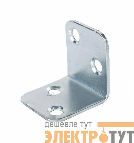 Угол мебельный широкий 25х25х25х2.0 цинк Tech-Krep/Zitar 141955