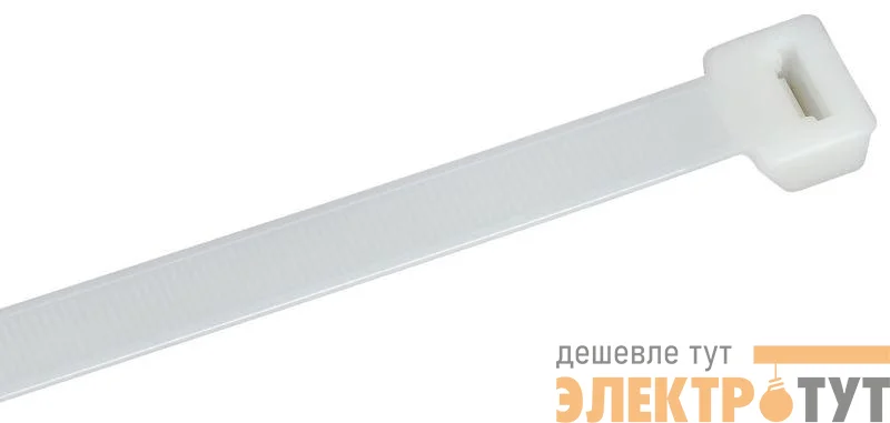 Хомут 12.4х580мм P6.6 стандартный бел. (уп.100шт) IEK UHH30-D124-580-100-K01