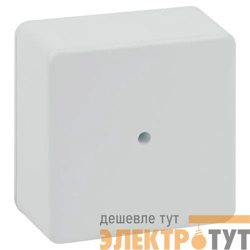 Коробка распаячная 100х100х50мм без клеммы IP40 бел. BS-W-100-100-50 Эра Б0058707