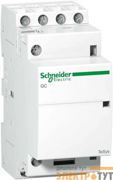 Контактор модульный 4п (4НО) 25А цепь управления 220/240В 50Гц SchE GC2540M5
