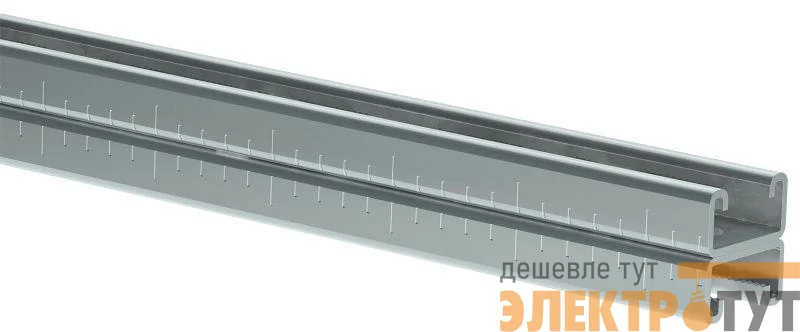 Профиль STRUT двойной перфорированный 41х21 L1200 2.5мм IEK CLM50D-PSD-41-21-12-3