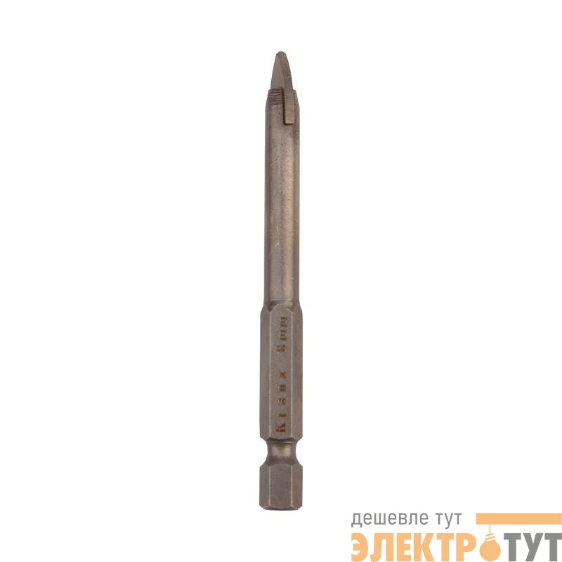 Сверло по стеклу и керамике 8мм ((шестигранный хвостовик) Kranz KR-91-0643