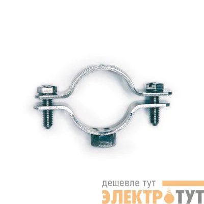 Хомут трубный М10 4дюйма (112-118мм) оцинк. сталь DKC 6040-P04