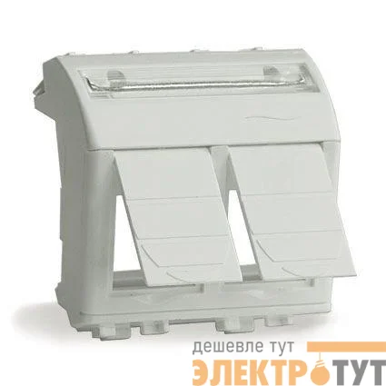 Адаптер для информационных разъемов AMP/BICC сл. кость DKC 75614S