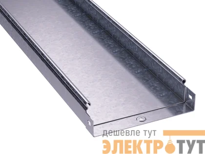 Лоток листовой неперфорированный 150х50 L3000 сталь 1.2мм гор. оцинк. DKC 3502312HDZ