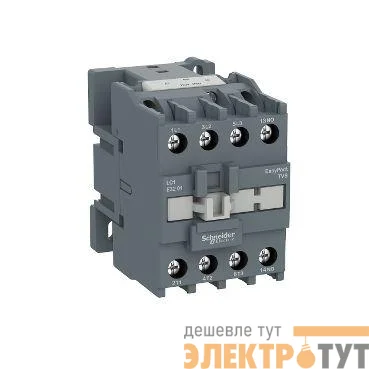 Контактор E 1НО 38А 400В AC3 110В 50Гц SchE LC1E3810F5