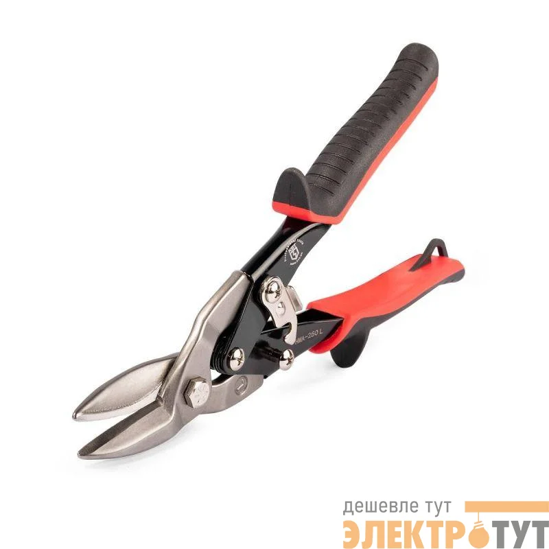 Ножницы по металлу левые НМА-250 L ПРОФИ КВТ 102042