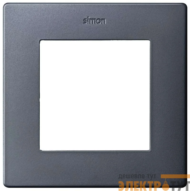 Рамка 1-м Simon24 графит 2400610-038