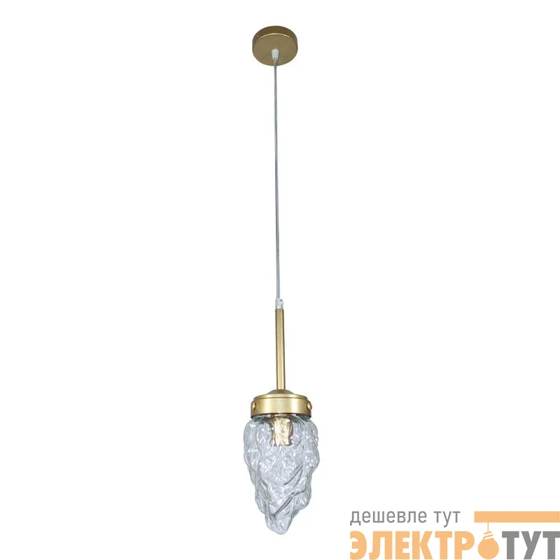 Светильник "Фламенко" 211 НСБ 01-40-101 Е14 [ИМ] подвесной зол. Элетех 1005405308