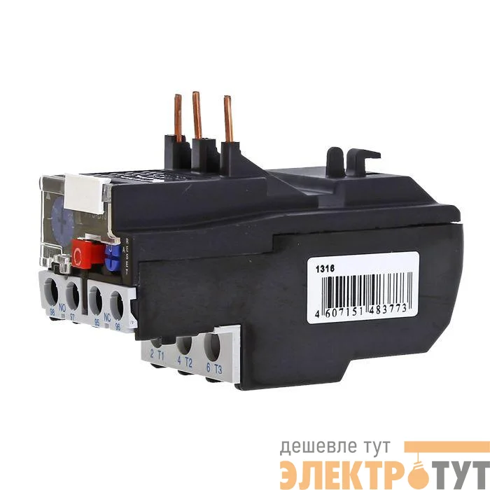 Реле тепл. РТЭ 1304 0.4-0.63А EKF rel-1304-0.4-0.63