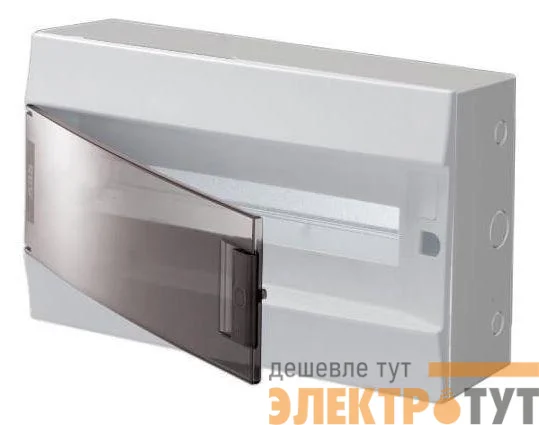 Бокс настенный Mistral41 18М прозр. дверь (с клемм.) ABB 1SPE007717F9996
