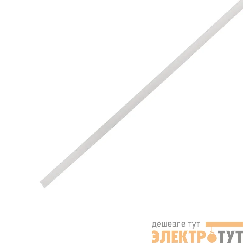 Трубка термоусаживаемая 8.0/4.0мм (уп.50шт) по 1м прозр. Rexant 20-8009