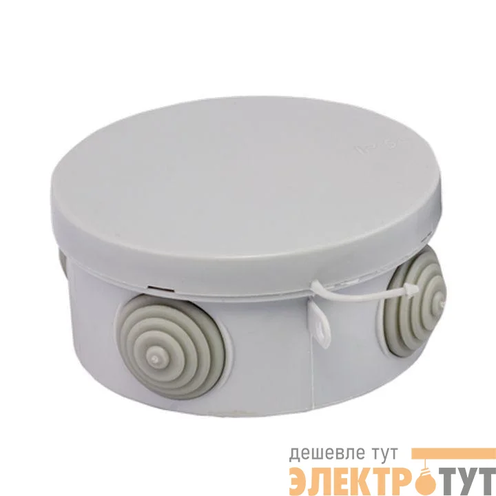 Коробка распаячная КМР-040-039 наружная с крышкой 85х40 АБС 4 мембранных ввода IP54 EKF plc-kmr-040-039