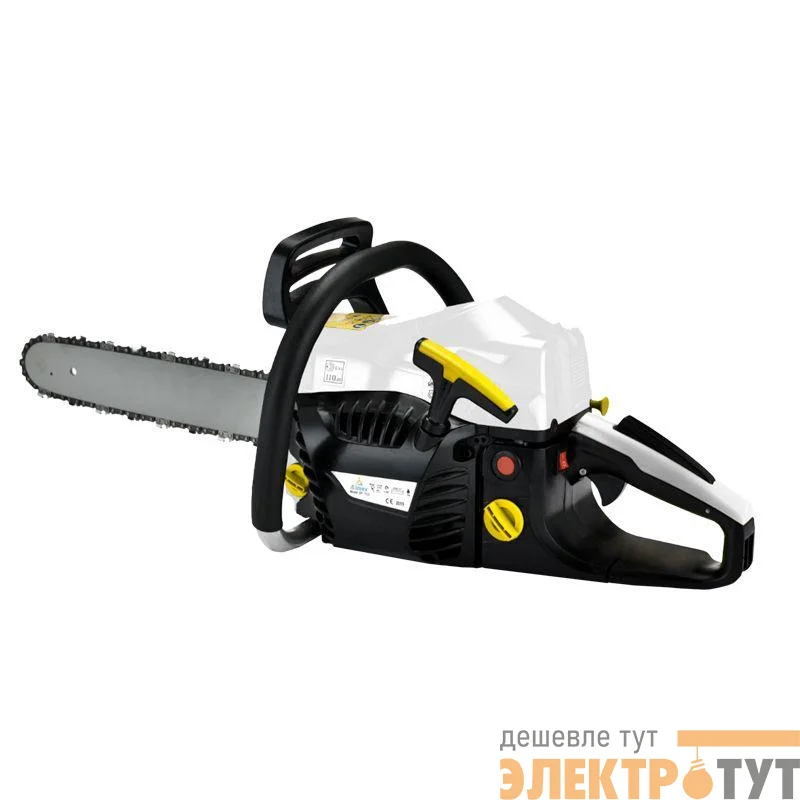 Пила цепная бензиновая KR-5850 шина 50см 4.1 л.с шаг 0.325 76 звеньев Kranz KR-16-1183