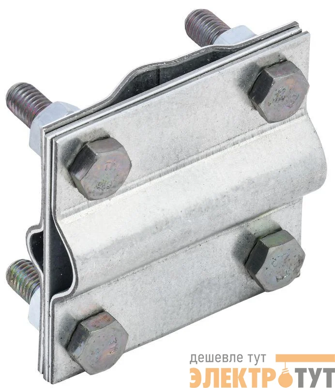 Зажим заземления крестообразный стержень-полоса/пруток нерж. сталь IEK ZGC33-20-1-16-40