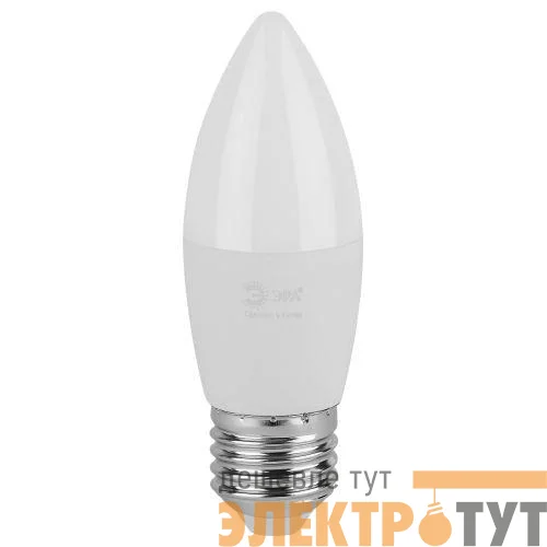 Лампа светодиодная GREEN LINE B35-6W-865-E27 GL 6Вт свеча 6500К свет холод. E27 Эра Б0067123