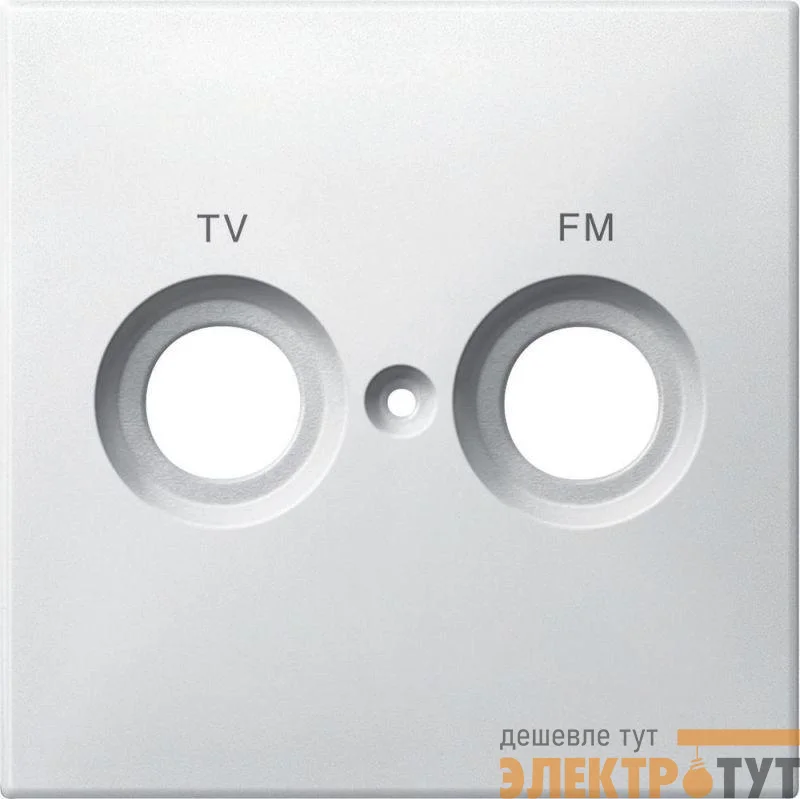 Плата Merten центральная с маркир. TV+FM бел. SchE MTN299719