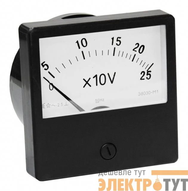 Вольтметр ЩО 106 ГР 750В-5В пр-л измерения 3.5-3 кл.т.0.2