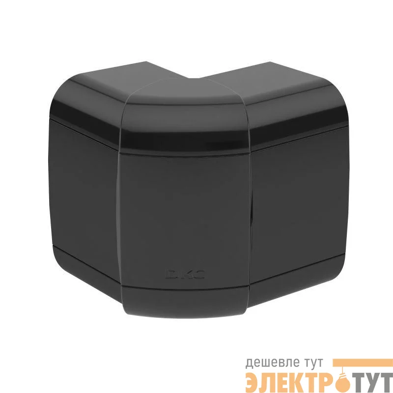 Угол внешний 90х50мм изменяемый черн. DKC 09552A