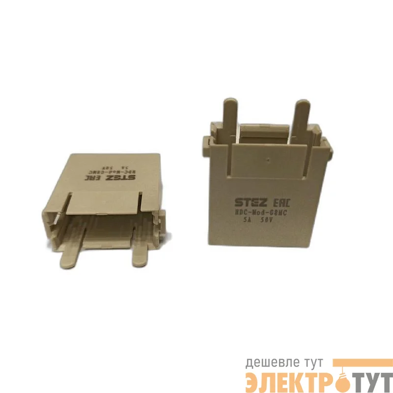 Вставка контактная модульная проставка для HDC-MOD-G8MC СТЭЗ 187150336