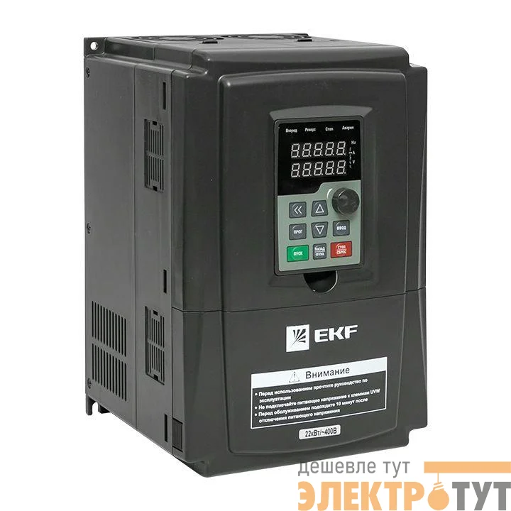 Преобразователь частоты 18/22кВт 3х400В с торм. модулем VECTOR-100 PROxima EKF VT100-018-3B