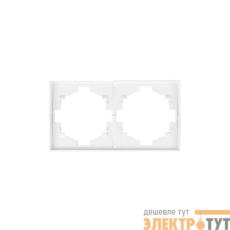 Рамка 2-м STRONG MIELE жемчуж. Kranz KR-78-0752-4