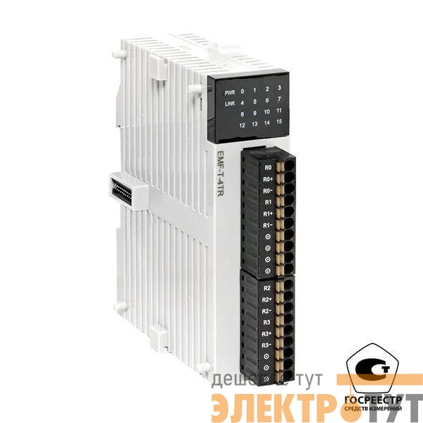 Модуль ввода термосопротивлений EMF 4 PRO-Logic (с поверкой) EKF EMF-T-4TR-V