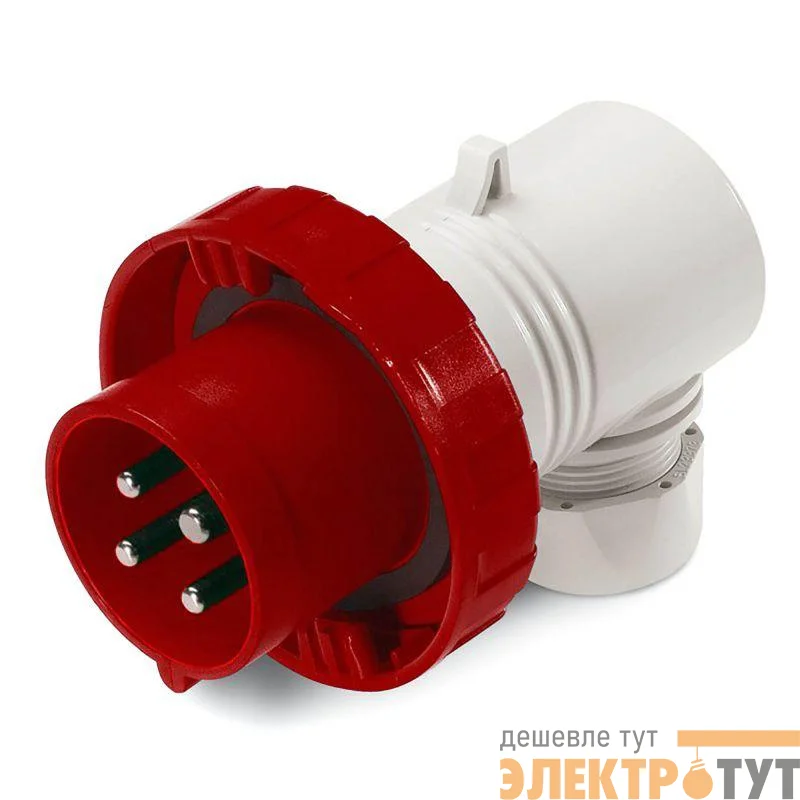 Вилка кабельная угловая 16А 3P+E+N 400В IP67 DKC DIS2261637