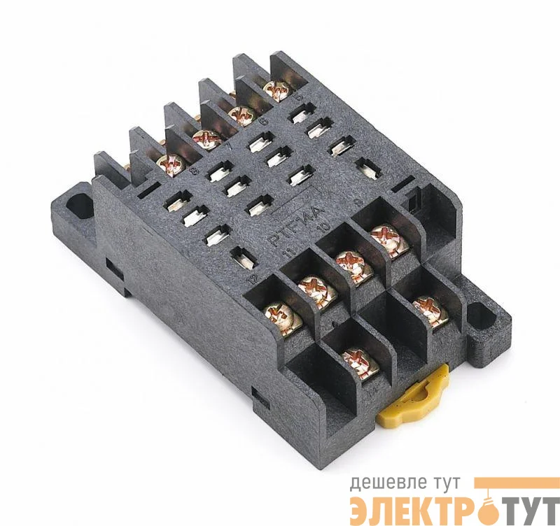 Розетка к реле ПР-102 4 контакта РР-102 SchE 23237DEK