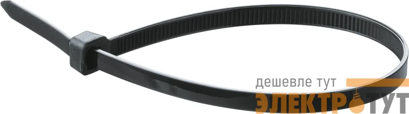 Хомут кабельный 71 340 NCT-048-200-100/BL 4.8х200 нейл. черн. (уп.100шт) Navigator 71340