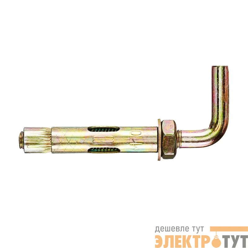 Болт анкерный с Г-образ. крюком HL 10х60 (уп.2шт) Tech-Krep/Zitar 112566