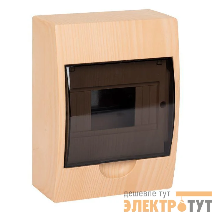 Щит ЩРН-П-6 IP41 светлое дерево PROxima EKF pb40-n-6-light
