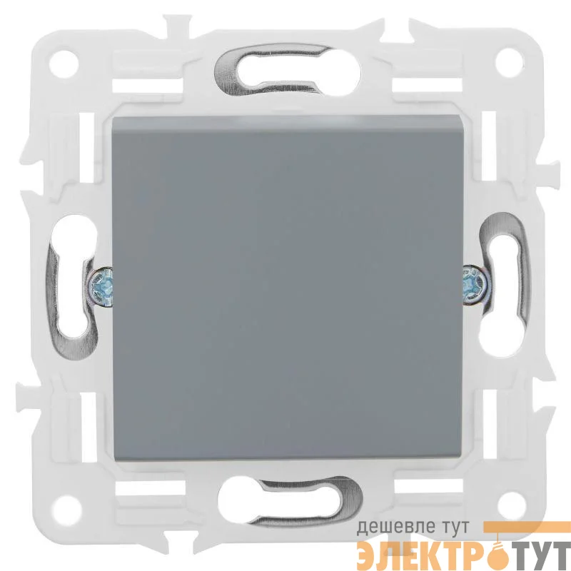 Выключатель перекрестный 1-кл. SKANDY 10А SK-V03Gr сер. IEK SK-V13-0-10-K03