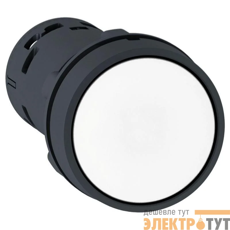 Кнопка с бел. толкателем XB7 НО+НЗ SchE XB7NA15