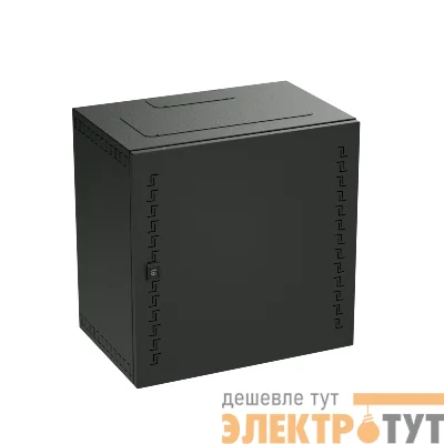 Шкаф телекоммуникационный навесной 20U 1000х600х400 дверь метал RAL9005 DKC R5STI2040MTB