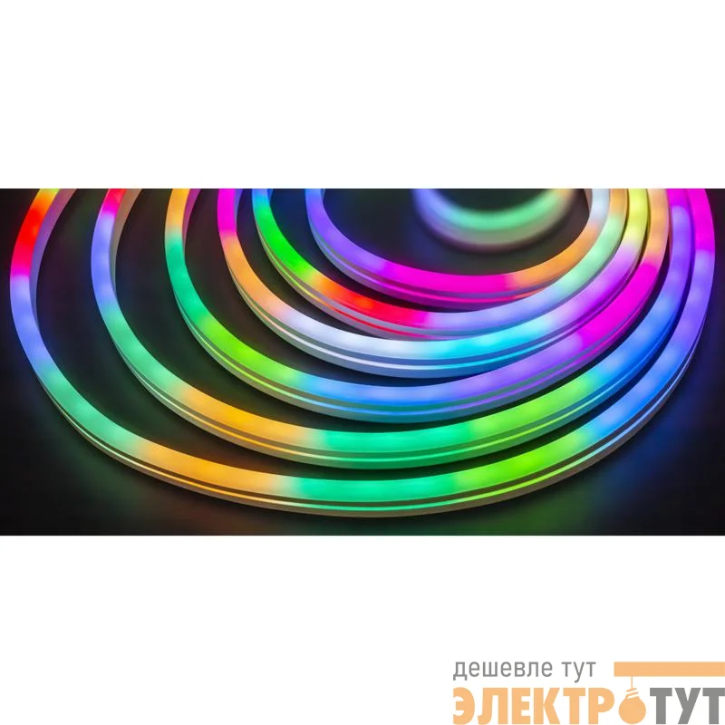 Лента светодиодная 14 475 NLS-5050RGBM60-8-IP67-12V-NEONLED (уп.5м) NAVIGATOR 14475
