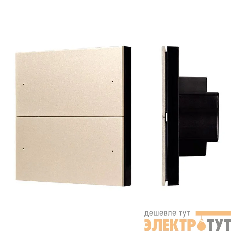 Панель кнопочная SMART-DMX512-801-22-4G-4SC-DIM-IN Gold (230В 2.4G) (IP20 пластик) INTELLIGENT ARLIGHT 039313