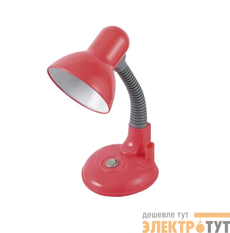 Светильник UF-315 С04 настол. 230В 60Вт красн. Ultraflash 12990