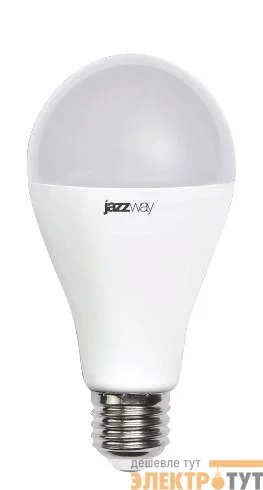 Лампа светодиодная PLED-SP 30Вт A65 4000К нейтр. бел. E27 230/50Гц JazzWay 5019690