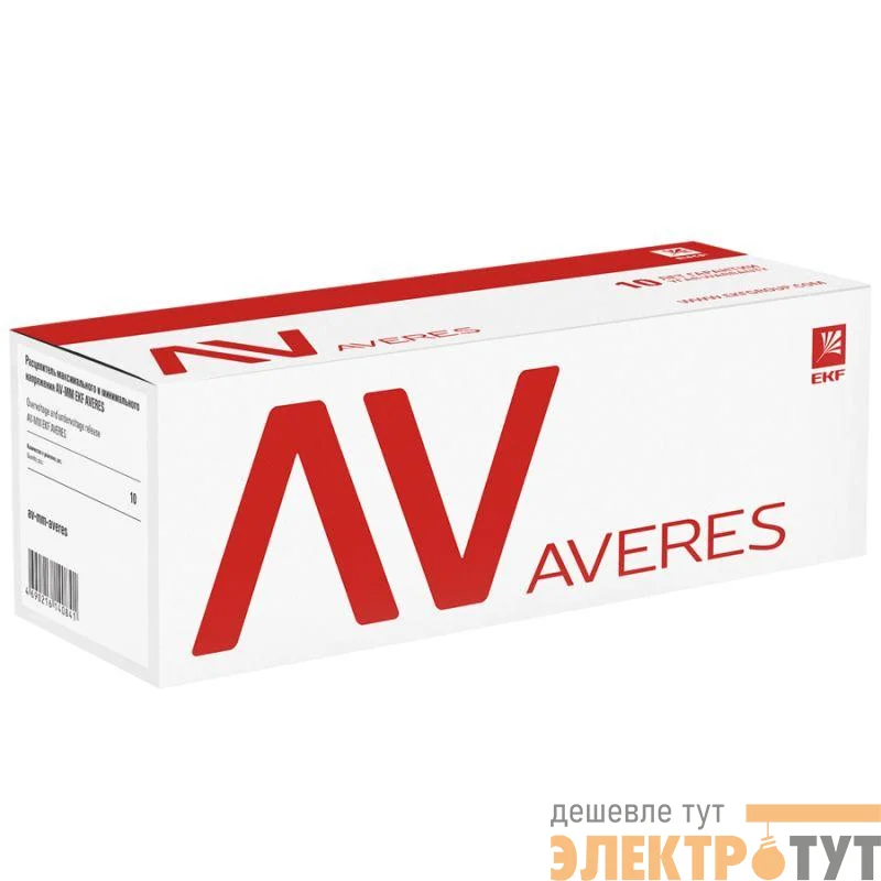 Расцепитель максимального и минимального напряжения AV-MM AVERES EKF av-mm-averes