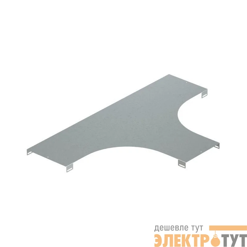 Крышка на Ответвитель Т осн.600 R=300мм в компл. с крепежн. элемент. и соединения пластинами гор. цинк DKC LK0603KHDZ