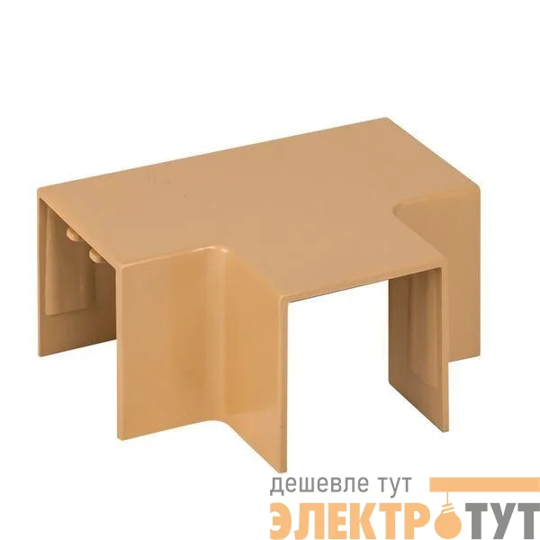 Угол T-образный 25х25 под свет. дерево Plast PROxima (уп.4шт) EKF tchl-25-25x4