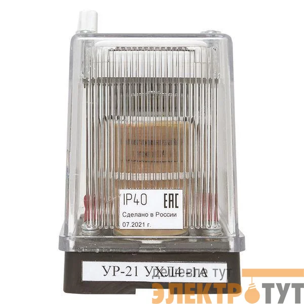 Реле указательное 0.16А DC задн. присоед. УХЛ4 EKF ur21pt0.16azp