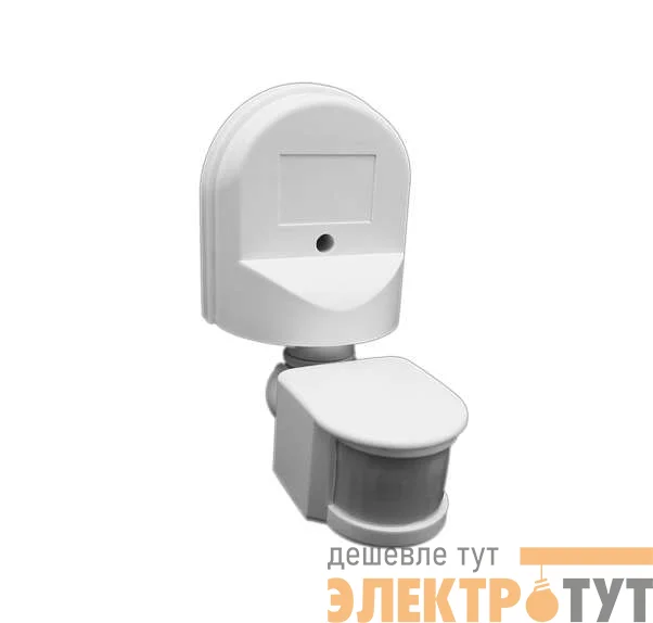 Датчик движения PMS-IR 008 1200Вт 180град. 12м IP44 WH JazzWay 5012899
